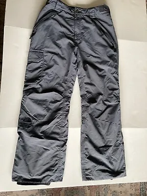 $45.99 • Buy The North Face Ski Pants Mens M Medium Nylon Lined HyVent Insulated Snowboarding