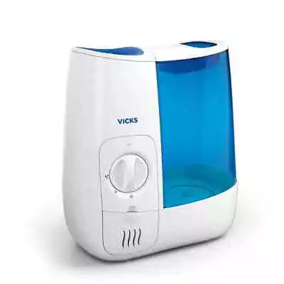 Warm Moisture Humidifier White Blue Temporarily Relieve Cold And Cough Symptoms • $38.69