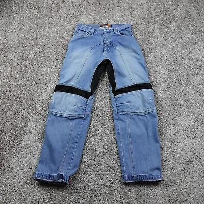 Icon Recon Asphalt Technologies Motorcycle Racing Jeans Pants Men 34 USA Vintage • $68.87