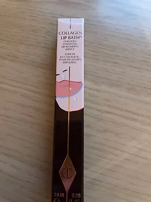 Charlotte Tilbury COLLAGEN LIP BATH ROSY GLOW 7.9 Ml Full Size Brand New • £21.99