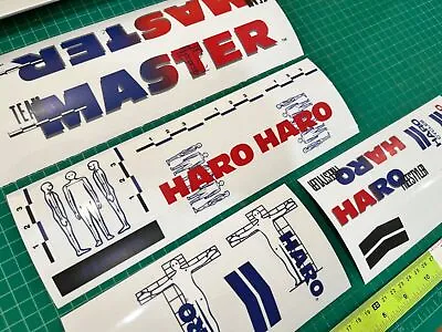 Haro Master 1990  Bmx Sticker Decals Custom Color • $61.86
