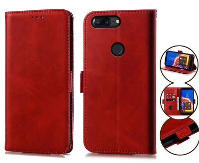 $6.95 • Buy Oneplus 5T Wallet Case Cowhide W Buckle
