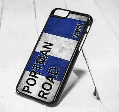 Ipswich Personalised Phone Case - Bar Scarf Style - Hard Plastic Case • £7.95