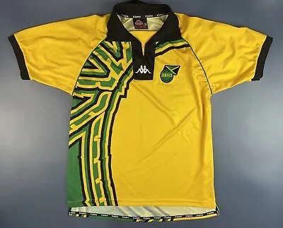 Jamaica 1998/2000 Home Football Shirt Kappa Vintage Jersey Size Xl Adult • £161.99