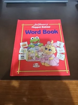 Word Book (Jim Hensons Muppet Babies 1992) Hardcover(A-12) • $7