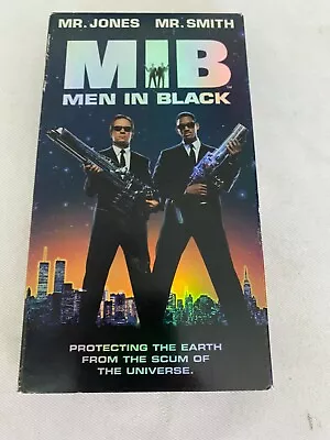 MIB VHS Men In Black Blockbuster Video Rental Will Smith • $5.60
