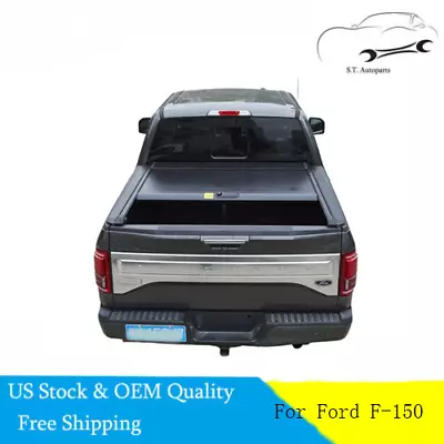 For Ford 2010-22  F-150 Tonneau Cover 5.5' Truck Bed Retractable Waterproof Hard • $625.36