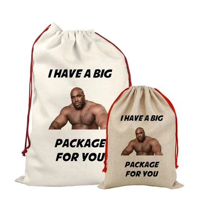 £6.99 • Buy Santa Sack Father Christmas Bag Present Stocking Gift Barry Woods Big Package