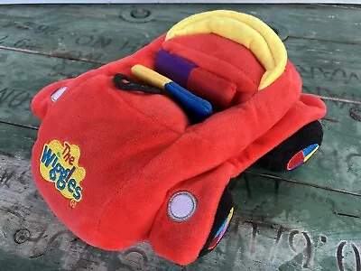 The Wiggles 2021 Plush Big Red Car  Soft Stuffed Toy  FREE POST • $29.95