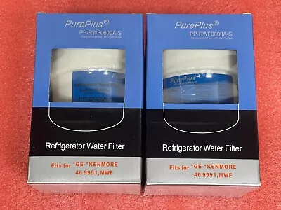 PurePlus Replacement For GE MWF SmartWater MWFP GWF Fridge Water Filter 2 PACK • $14.99