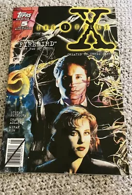 The X-Files #5 Firebird Comic Book Topps Comics TV Show Series Chris Carter • $5.99