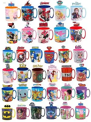 £8.99 • Buy New 2021 Latest Character Licenced Mug 350ML Drinking Plastic Cup Microwave Safe