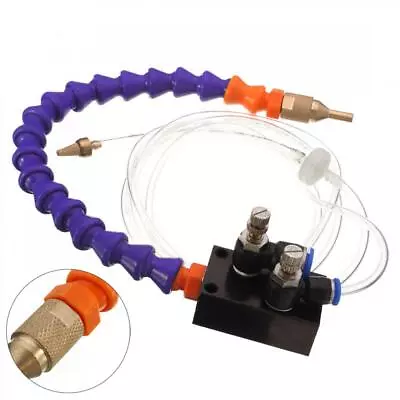 Mist Coolant Lubrication Spray System Fit 8mm Air Pipe CNC Lathe Mill Drill US • $19.19