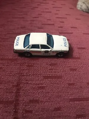 Jaguar XJ6 Police Matchbox Car 1991 White Made In Thailand Free Shipping • £10