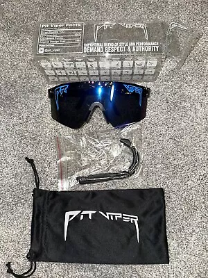 Viper Pit The Originals The Night Fall Polarized Sunglasses New With Box And Acc • $50