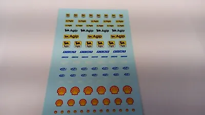 DEC233 233 Tameokits DG15 DECALS Sponsor Agip Fiat Shell Magneti Marelli • $8.68