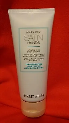Mary Kay Satin Hands NOURISHING SHEA CREAM Fragrance-Free  3 Oz. • $6.99