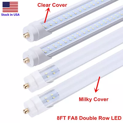 90W 8FT LED Tube Light T8 Single Pin FA8 Bulbs F96 T12 Led 8ft Fluorescent Bulb • $69.71