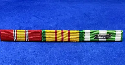 Vietnam War Era 3 Ribbon Bar Set (National Defense Vietnam Service Ribbons) A30 • $12.49