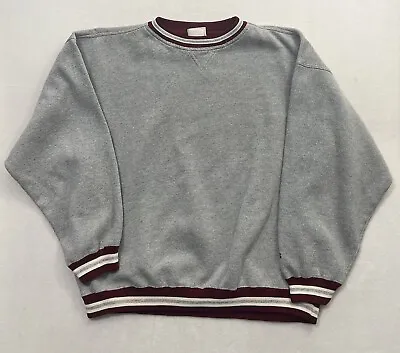 Vintage Discus Athletic Sweatshirt Men’s 2XL Gray Blank Plain Crewneck Pullover • $22.99