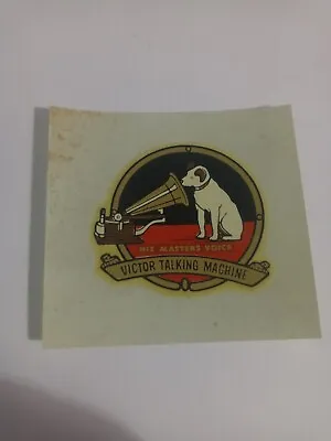 Victrola Talking Machine Phonograph Victor Decal Water.  • $19.99