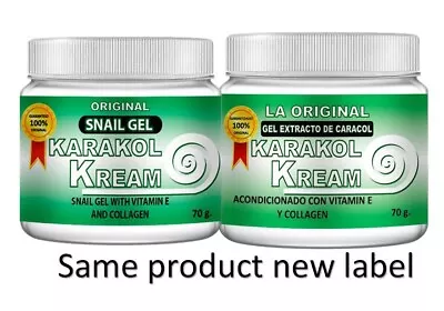 2 Units KARAKOL KREAM Snail Cream Gel Acne  Dark Spot Skincare Spots Moisture • $16.45