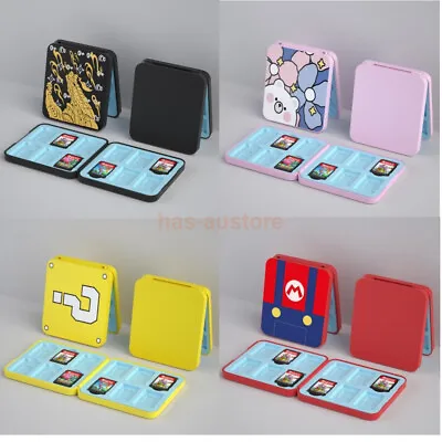 Portable 12-IN-1 Game Card Case Cover Storage Box Holder For Nintendo Switch • $19.99