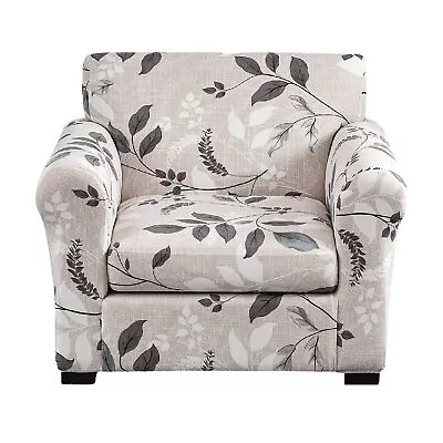 2 Piece Chair Covers Printed Sofa Covers Couch Covers Washable Armchair Sofa ... • $49.64
