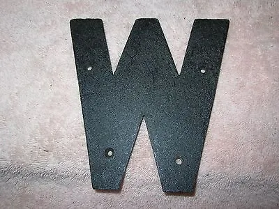 $5.99 • Buy  W  - Vintage 6  Tall Wooden Alphabet Sign Letters - Make Your Own Sign/Saying