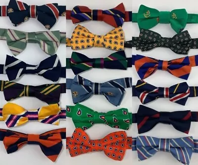 $15.95 • Buy Polo Ralph Lauren Silk Bow Tie Pre-Tied Boys 8-20 Adjustable PICK YOUR PATTERN