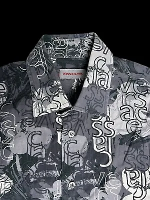 Vintage Versace Classic Print Shirt • £110