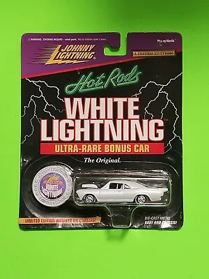 Rare Johnny Lightning Hot Rods 1966 Chevrolet Chevelle SS White Lightning Chase  • $24.99