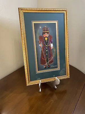 D Morgan Nutcracker Queen Ltd Ed Framed Matted Print Signed 546/3950 1995 • $48