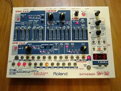 Mint Roland SH-32 Vintage Modular Synthesizer - Read The Description  • $425
