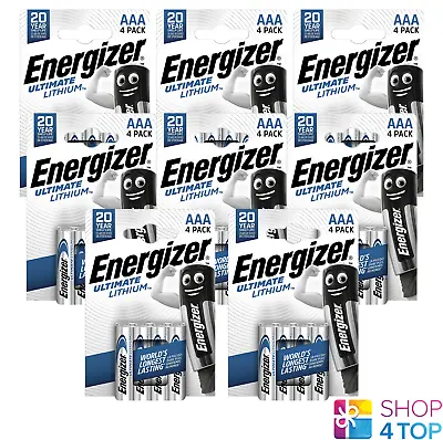 32 Energizer Aaa Ultimate Lithium L92 Batteries 1.5v Micro Mini Stilo • $192.98