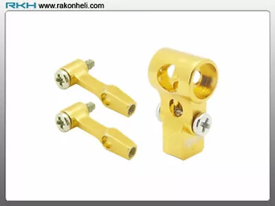 £19.99 • Buy Rakonheli CNC AL DFC Center Hub Set (Gold) - Blade Nano CPX