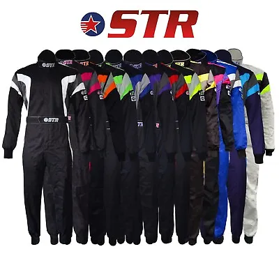 Fireproof Race Suit Single Layer SFI 3.2A/1 And Proban Treated Oval STR Podium  • £115