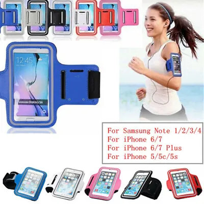 Running Jogging Sports GYM Arm Strap Case Holder Cover F.iPhone 5/6/7 Samsung • £4.99