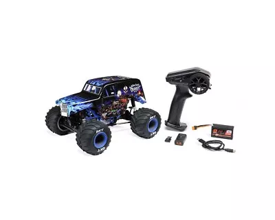 Losi 1/18 Mini LMT 4X4 Brushed RTR Monster Truck (Son-Uva Digger) W/SLT2 2.4GHz • $269.99