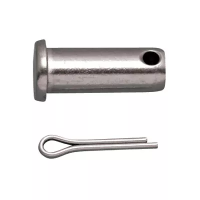 Stainless Clevis Pin .81  Grip 3/8  316 Ss • $6.99