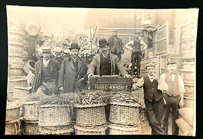 Covent Garden Isaac Knight Edwardian Black White Photo Print Fruit Veg Market • £14.99