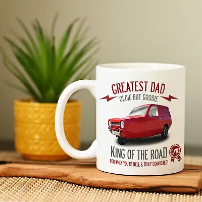 Personalised Reliant Robin Mug Classic Car Cup Motor Garage Birthday Dad Gift • $16.36