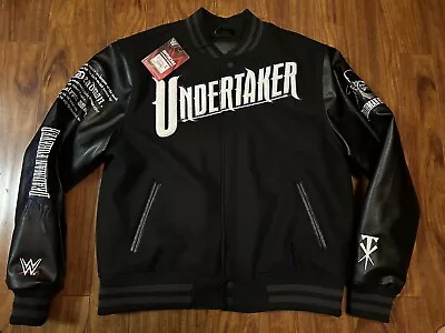 Undertaker Varsity Letterman Jacket Men’s XL New WWE X SP • $90