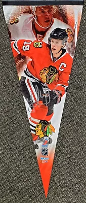 JONATHAN TOEWS Chicago Blackhawks 2009 Huge 17x40 Premium Felt PENNANT • $31.49