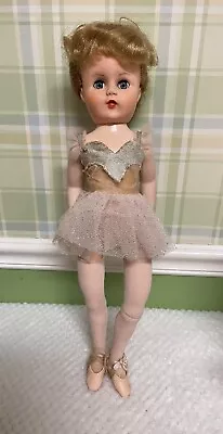 Vintage '1957'  Nina Ballerina Doll - 19 In.(Valentine Ballerina ) • $40