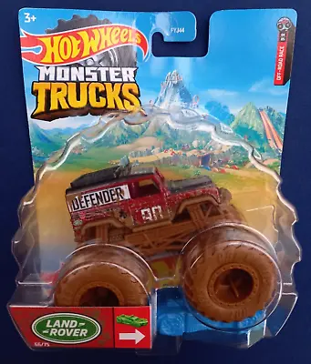 Hot Wheels Monster Truck Series Land Rover Defender 90 1/64 Scale - New • £11.50