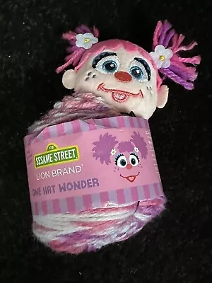 £11.95 • Buy Sesame Street Lion Brand Yarn One Hat Wonder Abby Cadabby 3010-504
