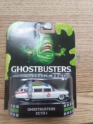 Rare Retro Hot Wheels Ghostbusters Ecto-1 • £49.95