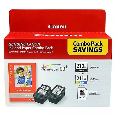 Canon 210XL Black 211XL Tri-color 2pk Ink Cartridges - Black Tri-color • $39.99