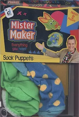 Mister Maker Make A Sock Puppet Craft Kit • £8.96